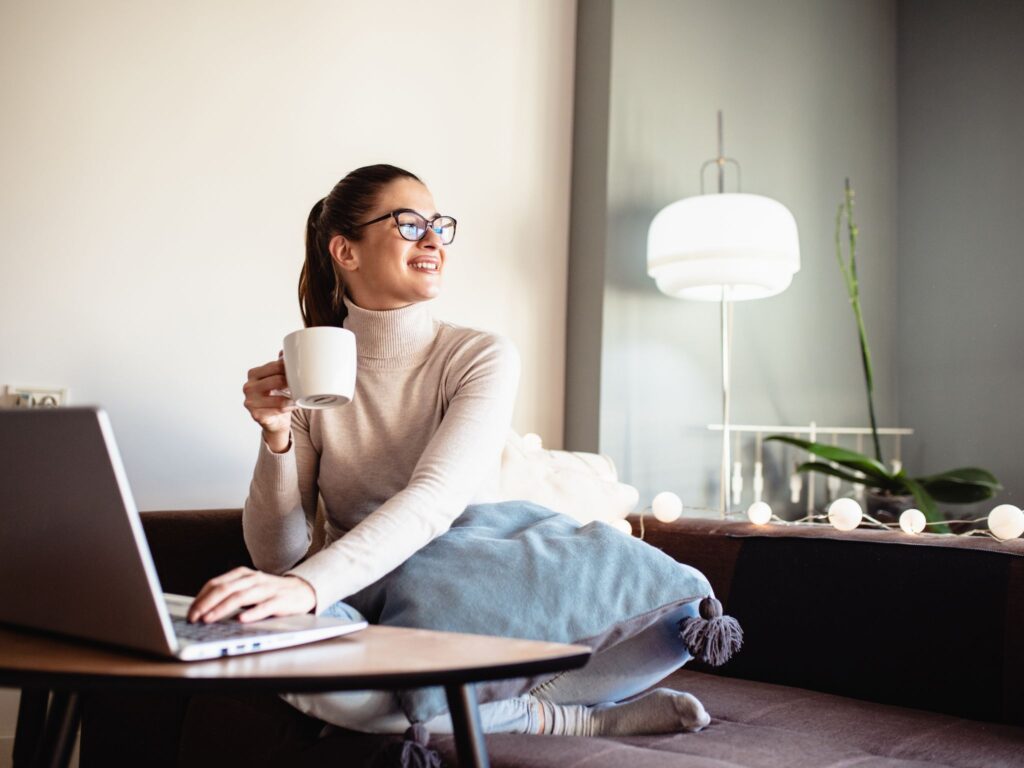 A free-of-burnout Bundaberg businesswoman.