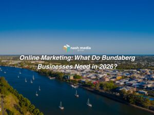 A top view shot of Bundaberg Burnett River